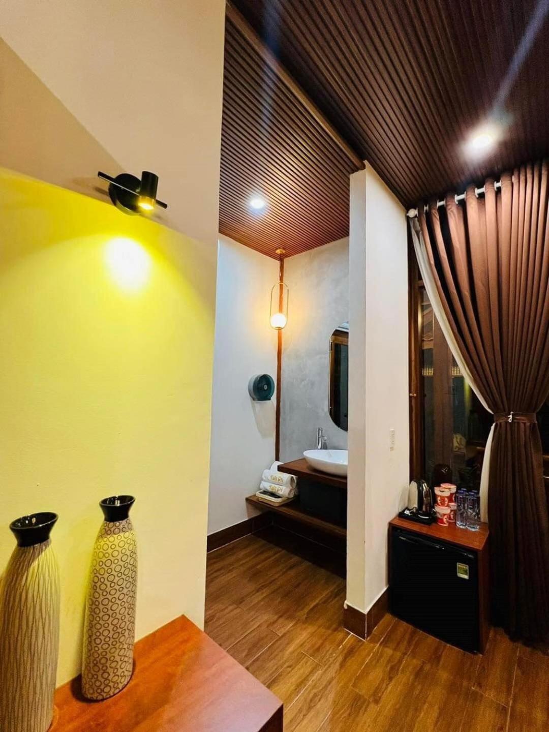 Vuon Tra Homestay Mang Den Kon Von Kla ภายนอก รูปภาพ
