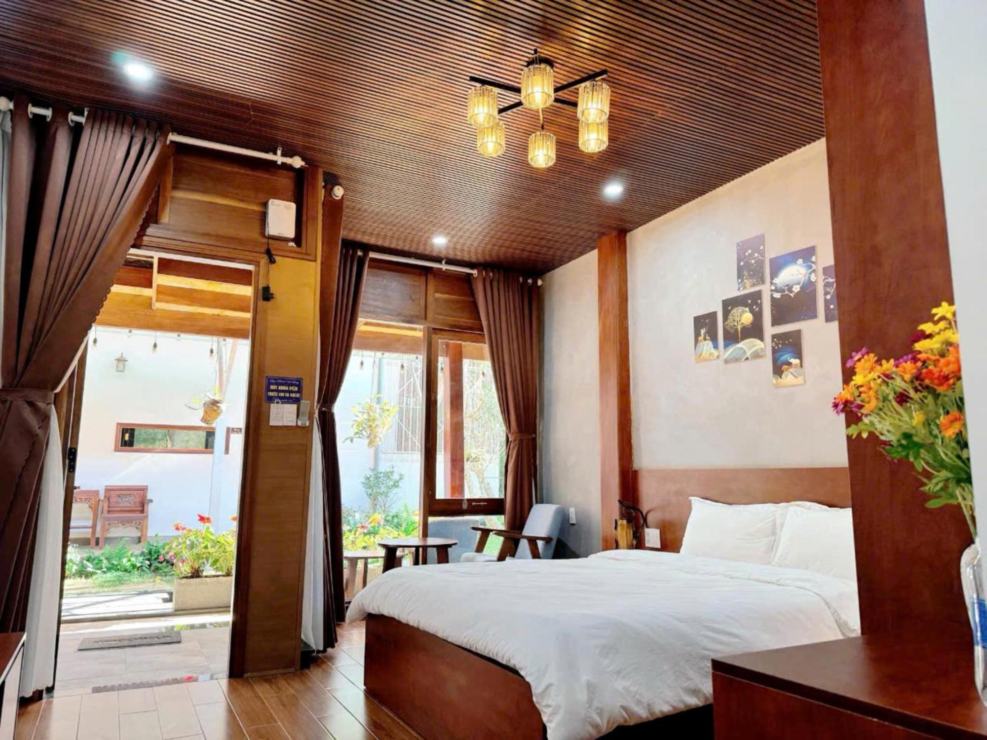 Vuon Tra Homestay Mang Den Kon Von Kla ภายนอก รูปภาพ