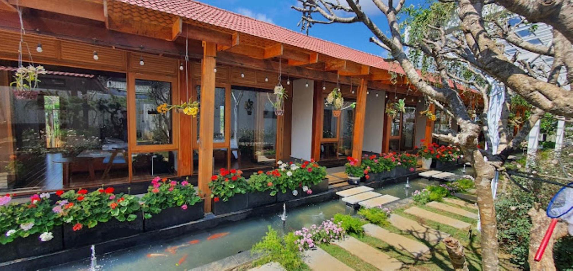 Vuon Tra Homestay Mang Den Kon Von Kla ภายนอก รูปภาพ